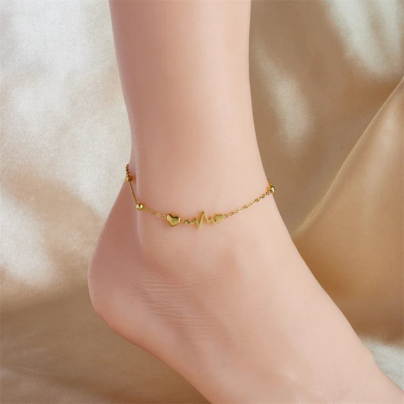 Vital Heart Anklet