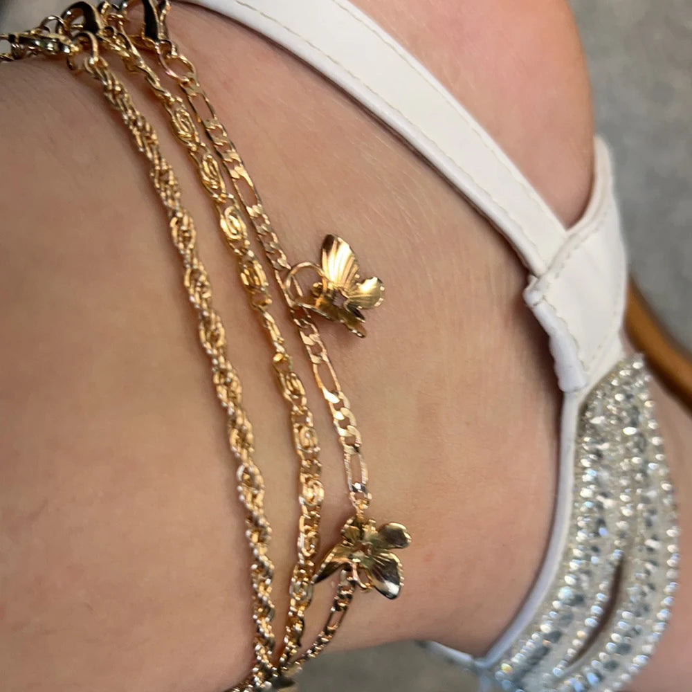 Lúmina Butterfly Anklet