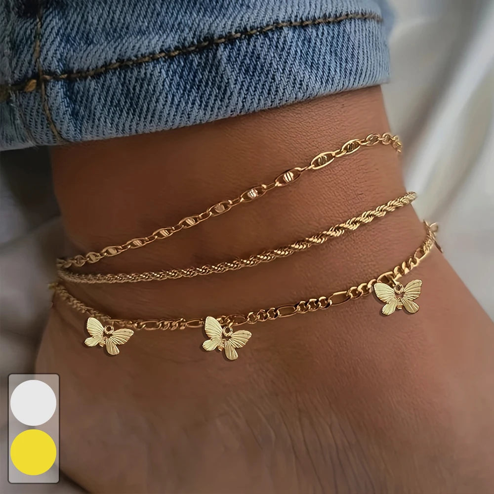 Lúmina Butterfly Anklet