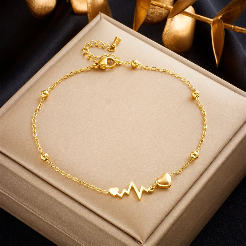 Vital Heart Anklet