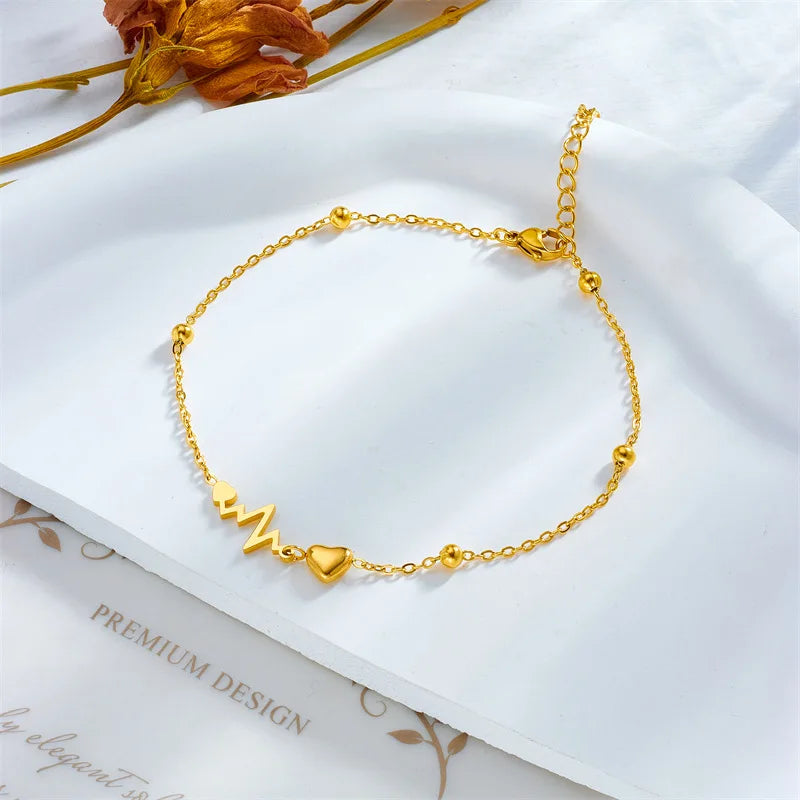 Vital Heart Anklet