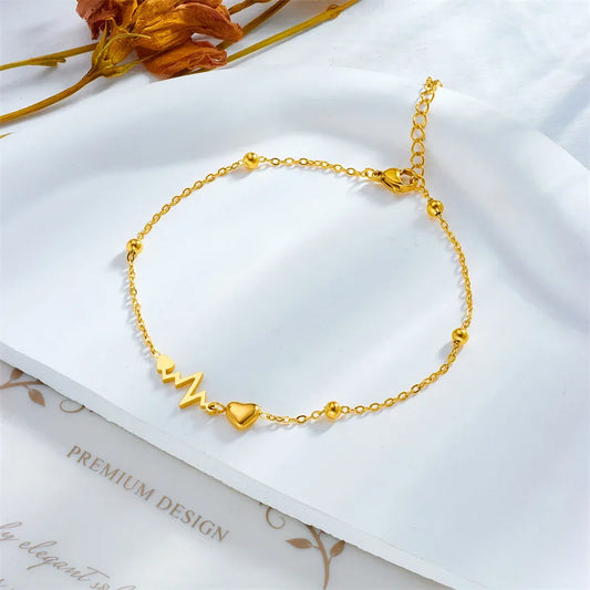 Vital Heart Anklet