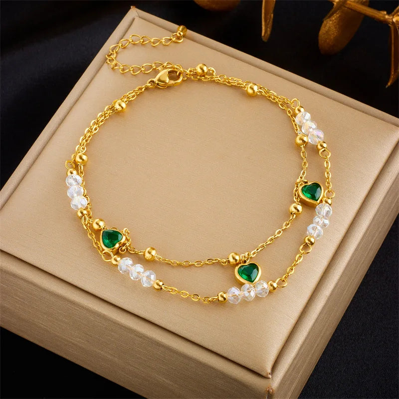 Vital Heart Anklet