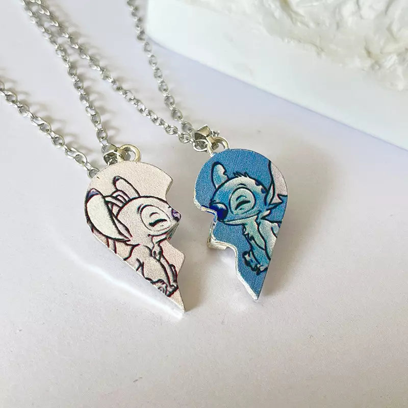 Stitch Love Necklace